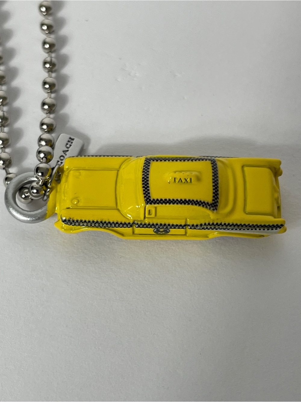 NWOT Coach New York Exclusive Taxi Cab Charm